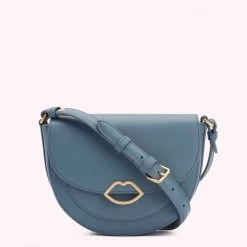 Lulu Guinness SEAL MEDIUM ESME SADDLE BAG