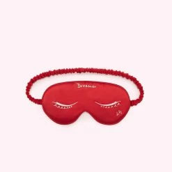 Lulu Guinness Statement Red LULU RED DREAMER EYE MASK