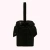 Lulu Guinness BLACK PRESENT CLUTCH WITH SWAROVSKI® CRYSTALS 2 Lulu Guinness BLACK PRESENT CLUTCH WITH SWAROVSKI® CRYSTALS
