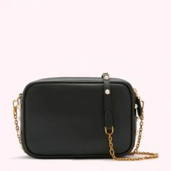 Lulu Guinness BLACK PEARLS CLARA CROSSBODY BAG