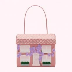 Lulu Guinness BAGS ANTIQUE ROSE NO.14 PORTOBELLO HOUSE HANDBAG