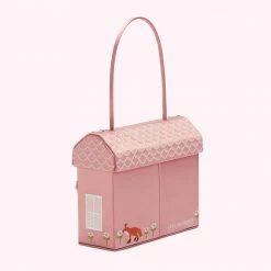 Lulu Guinness BAGS ANTIQUE ROSE NO.14 PORTOBELLO HOUSE HANDBAG