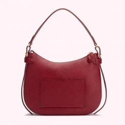 Lulu Guinness BAGS CHINA RED MEDIUM SEYMOUR SHOULDER BAG