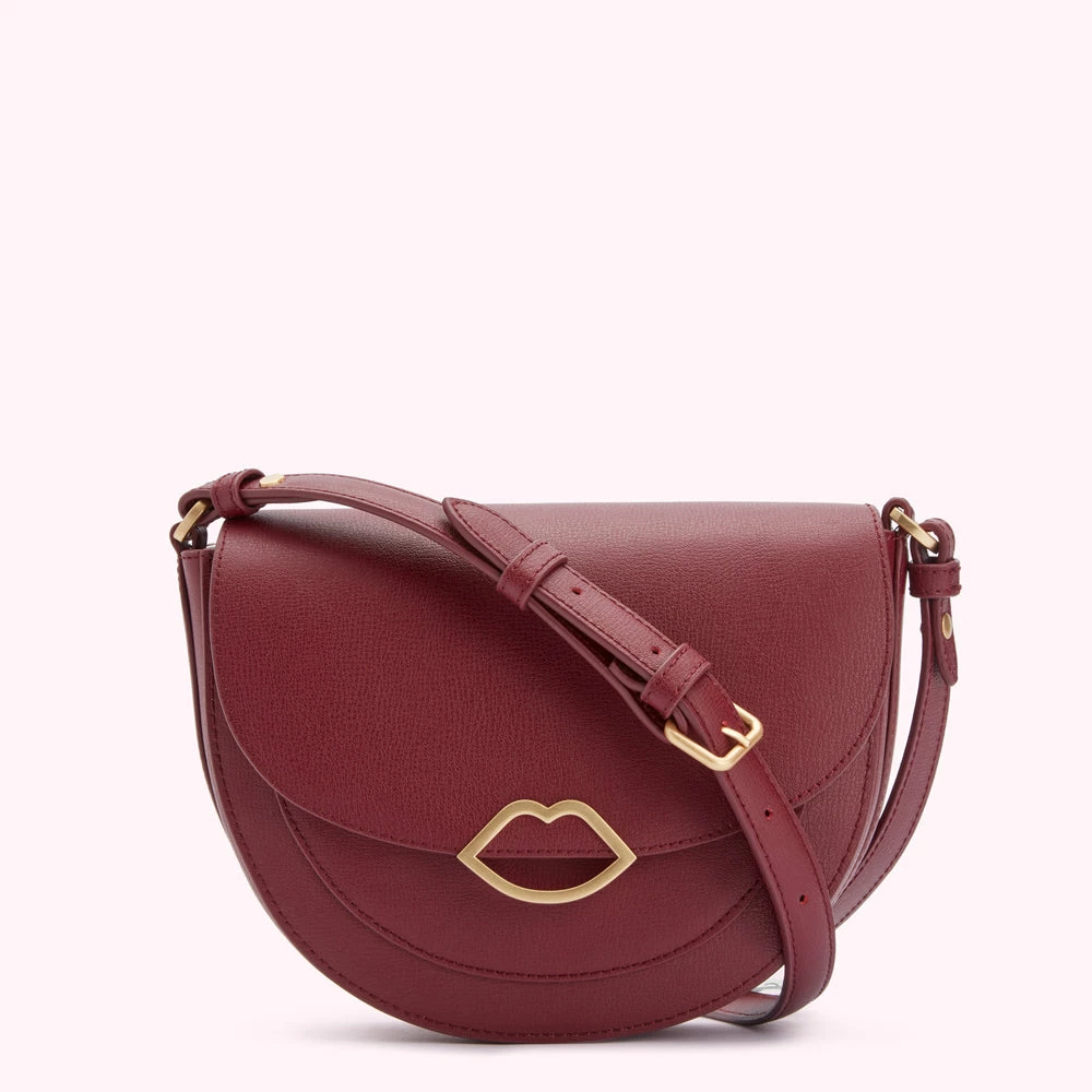 Lulu Guinness BAGS ROSEWOOD MEDIUM ESME SADDLE BAG 3 Lulu Guinness BAGS ROSEWOOD MEDIUM ESME SADDLE BAG
