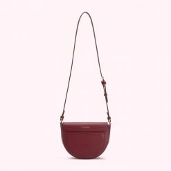 Lulu Guinness BAGS ROSEWOOD MEDIUM ESME SADDLE BAG 7 Lulu Guinness BAGS ROSEWOOD MEDIUM ESME SADDLE BAG
