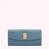 Lulu Guinness SEAL LIP TURNLOCK LUCIA WALLET