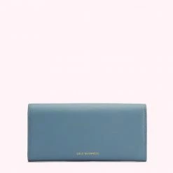Lulu Guinness SEAL LIP TURNLOCK LUCIA WALLET