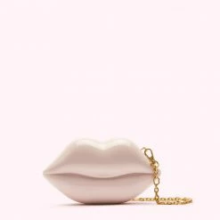 Lulu Guinness BLUSH NANO LIPS CLUTCH BAG BAGS