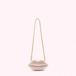 Lulu Guinness BLUSH NANO LIPS CLUTCH BAG BAGS