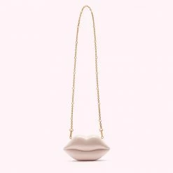 Lulu Guinness BLUSH NANO LIPS CLUTCH BAG BAGS