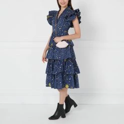 Lulu Guinness BLUSH NANO LIPS CLUTCH BAG BAGS