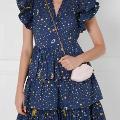 Lulu Guinness BLUSH NANO LIPS CLUTCH BAG BAGS