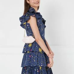 Lulu Guinness BLUSH NANO LIPS CLUTCH BAG BAGS