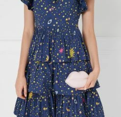 Lulu Guinness BLUSH NANO LIPS CLUTCH BAG BAGS