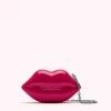Lulu Guinness SHOCKING PINK NANO LIPS CLUTCH BAG BAGS 1 Lulu Guinness SHOCKING PINK NANO LIPS CLUTCH BAG BAGS