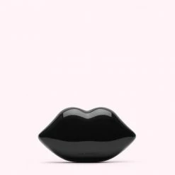 Lulu Guinness BAGS BLACK NANO LIPS CLUTCH BAG 14 Lulu Guinness BAGS BLACK NANO LIPS CLUTCH BAG
