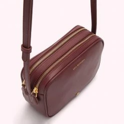Lulu Guinness BAGS ROSEWOOD LEATHER COLE CROSS BODY BAG