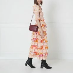 Lulu Guinness BAGS ROSEWOOD LEATHER COLE CROSS BODY BAG