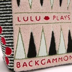 Lulu Guinness BLOSSOM BACKGAMMON BIBI TOTE BAGS