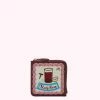 Lulu Guinness ROSEWOOD BLOODY MARY COIN PURSE