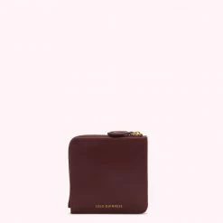 Lulu Guinness ROSEWOOD BLOODY MARY COIN PURSE
