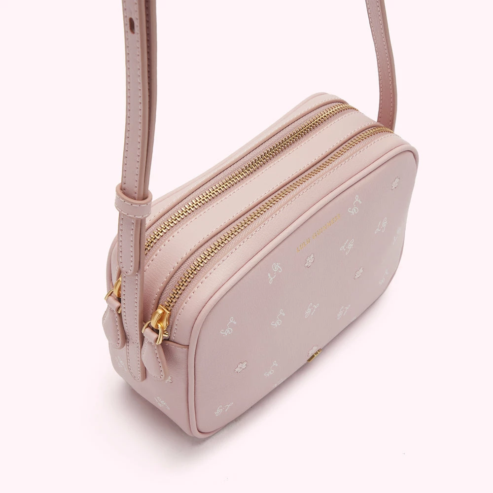 Lulu Guinness CHERRY BLOSSOM LEATHER COLE CROSS BODY BAG 5 Lulu Guinness CHERRY BLOSSOM LEATHER COLE CROSS BODY BAG