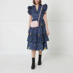 Lulu Guinness CHERRY BLOSSOM LEATHER COLE CROSS BODY BAG 15 Lulu Guinness CHERRY BLOSSOM LEATHER COLE CROSS BODY BAG