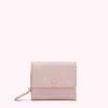 Lulu Guinness Pink, Forever CHERRY BLOSSOM LEATHER JODIE WALLET