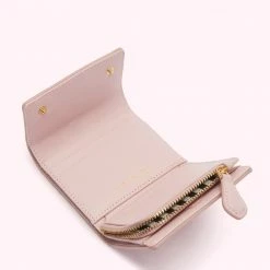 Lulu Guinness Pink, Forever CHERRY BLOSSOM LEATHER JODIE WALLET 9 Lulu Guinness Pink, Forever CHERRY BLOSSOM LEATHER JODIE WALLET
