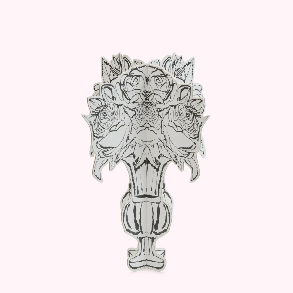 Lulu Guinness BLACK AND WHITE CUT OUT PAPER VASE Annabel Pearl X Lulu Guinness 3 Lulu Guinness BLACK AND WHITE CUT OUT PAPER VASE Annabel Pearl X Lulu Guinness