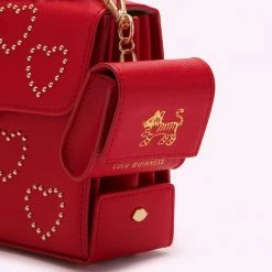 Lulu Guinness LULU RED LUNAR NEW YEAR TIGER BONNEY KEYRING POUCH Statement Red 9 Lulu Guinness LULU RED LUNAR NEW YEAR TIGER BONNEY KEYRING POUCH Statement Red