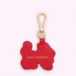 Lulu Guinness Statement Red LULU RED LUNAR NEW YEAR TIGER KEYRING