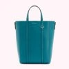 Lulu Guinness BAGS EMERALD LEATHER I LOVE LULU GARBO TOTE BAG