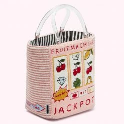 Lulu Guinness BLOSSOM JACKPOT BIBI TOTE BAGS