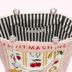 Lulu Guinness BLOSSOM JACKPOT BIBI TOTE BAGS