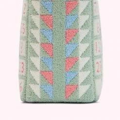 Lulu Guinness PISTACHIO BINGO BIBI TOTE BAGS