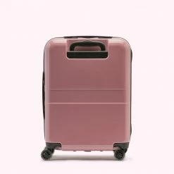 Lulu Guinness Pink, Forever ANTIQUE ROSE LULU LIPS CABIN SPINNER CASE
