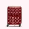Lulu Guinness Statement Red ROSEWOOD LULU LIPS CABIN SPINNER CASE