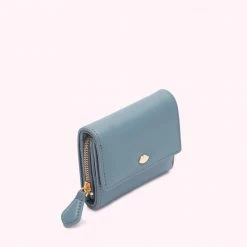 Lulu Guinness SEAL LEATHER JODIE WALLET ACCESSORIES