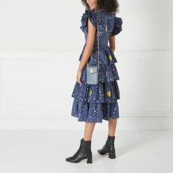 Lulu Guinness SEAL LEATHER RITA CROSSBODY MINI BAG BAGS