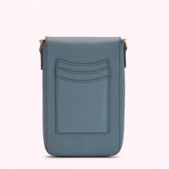 Lulu Guinness SEAL LEATHER RITA CROSSBODY MINI BAG BAGS