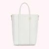 Lulu Guinness OYSTER LEATHER I LOVE LULU GARBO TOTE BAG 1 Lulu Guinness OYSTER LEATHER I LOVE LULU GARBO TOTE BAG
