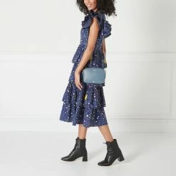 Lulu Guinness SEAL LEATHER COLE CROSSBODY BAG Crossbody Bags