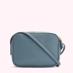 Lulu Guinness SEAL LEATHER COLE CROSSBODY BAG Crossbody Bags