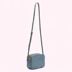 Lulu Guinness SEAL LEATHER COLE CROSSBODY BAG Crossbody Bags