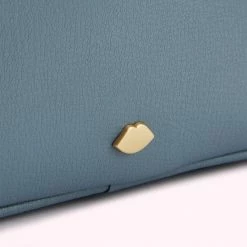 Lulu Guinness SEAL LEATHER COLE CROSSBODY BAG Crossbody Bags