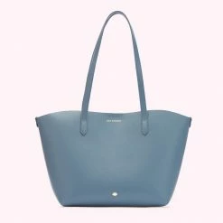Lulu Guinness SEAL LEATHER SMALL IVY TOTE BAG BAGS