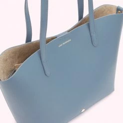 Lulu Guinness SEAL LEATHER SMALL IVY TOTE BAG BAGS