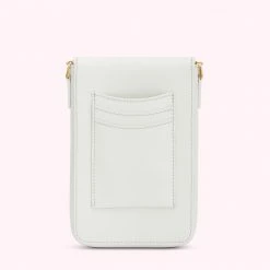 Lulu Guinness BAGS OYSTER LEATHER RITA CROSSBODY MINI BAG