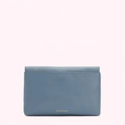 Lulu Guinness SEAL LEATHER ISSY CLUTCH